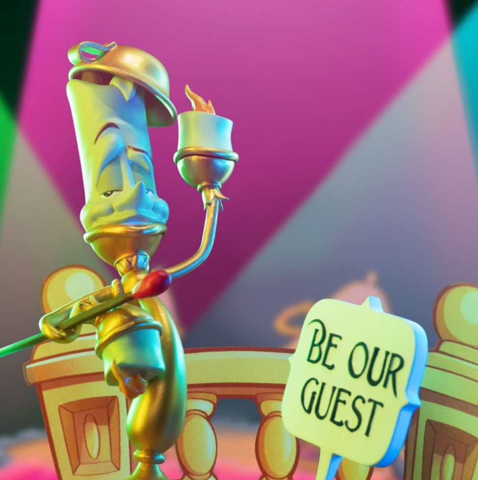Figure "Lumière" - DISNEY - LA BELLA E LA BESTIA
