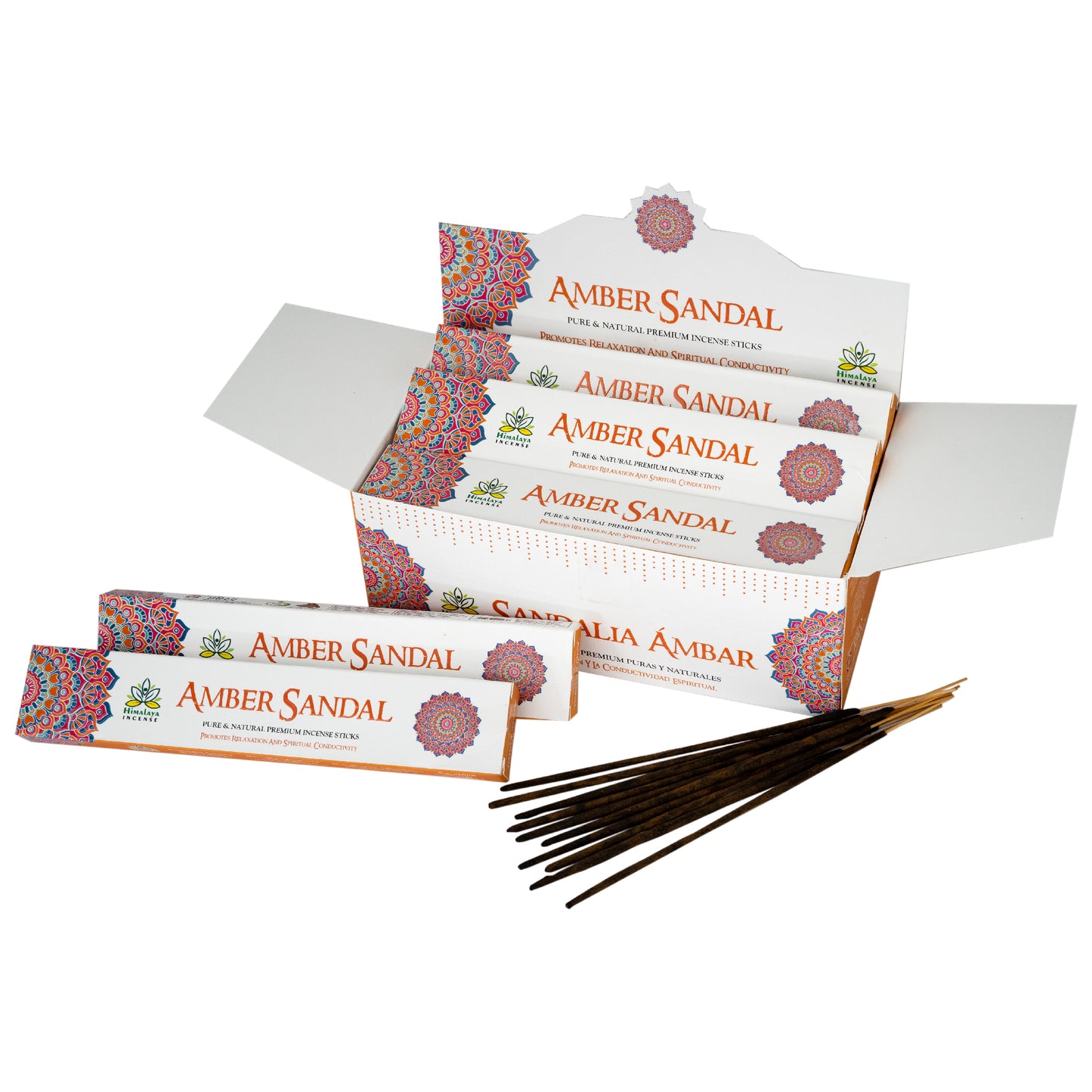 Incenso HIMALAYA INCENSE Amber Sandal “Sandalo d’Ambra”