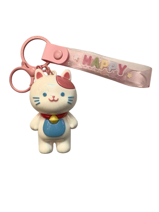 Portachiavi Gatto rosa