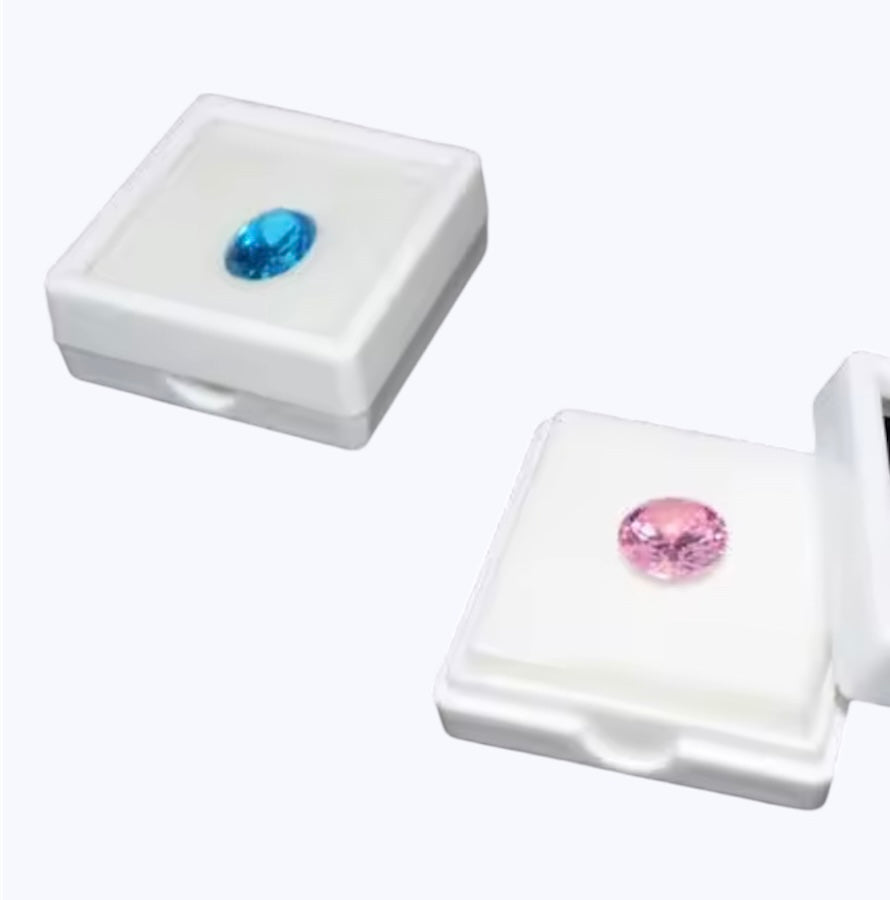 Scatolina per minerali da collezione 4x4cm