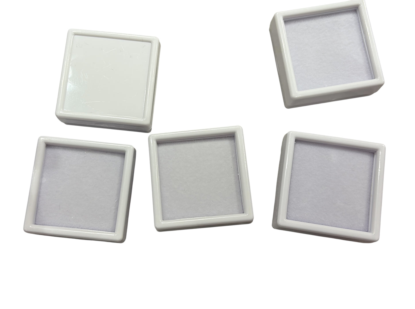Scatolina per minerali da collezione 4x4cm
