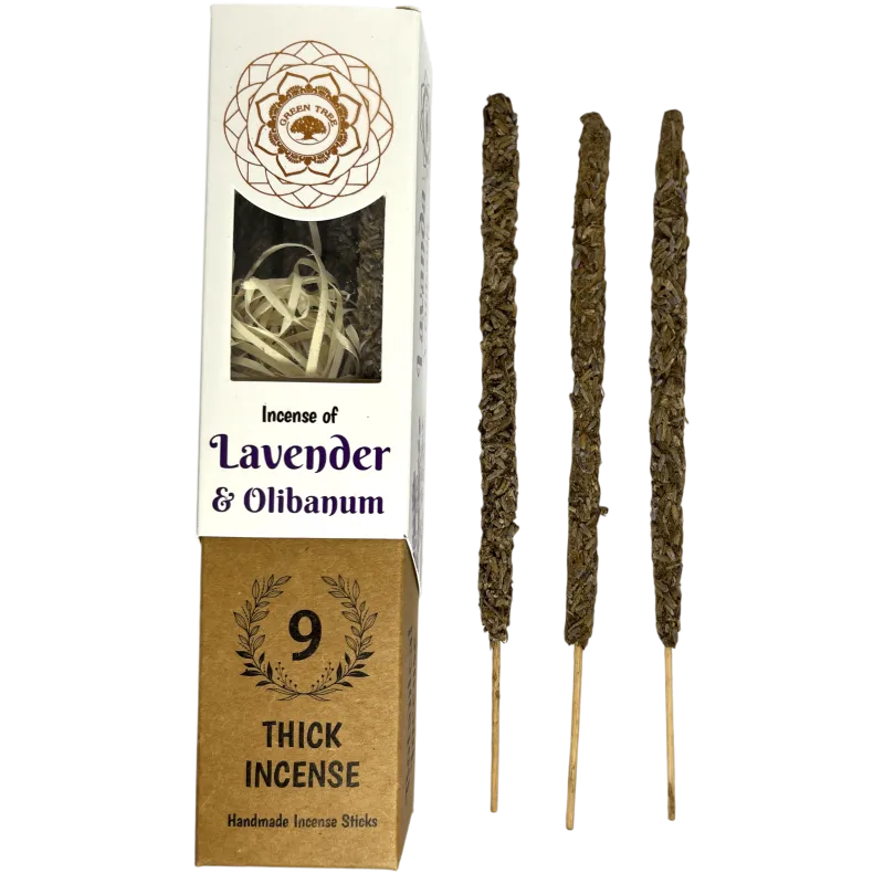 Incenso 1 bastoncino di Erbe di LAVANDA E OLIBANO