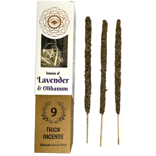 Incenso 1 bastoncino di Erbe di LAVANDA E OLIBANO