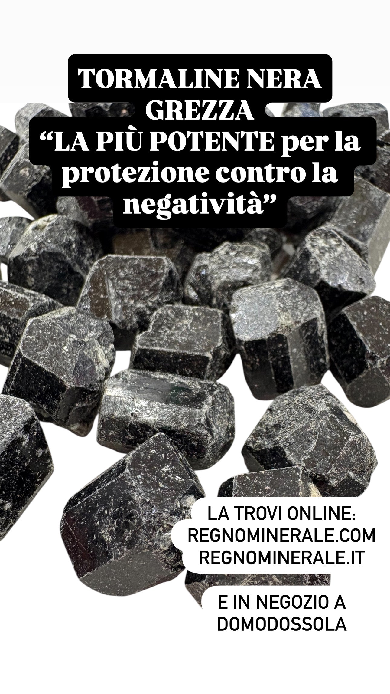 Tormalina nera - grezza
