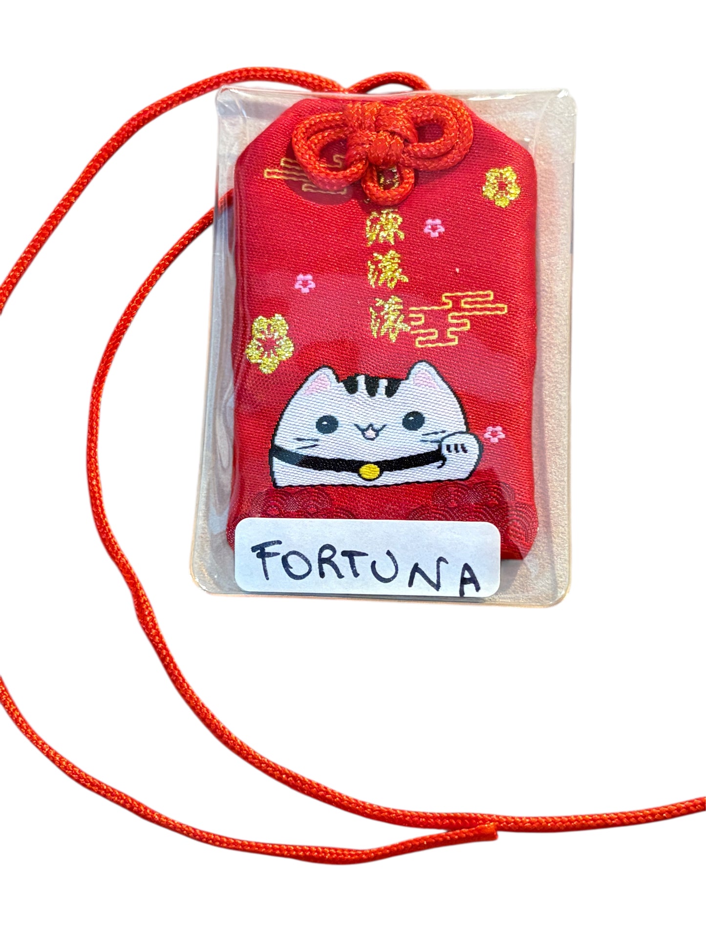 Omamori rosso “FORTUNA”