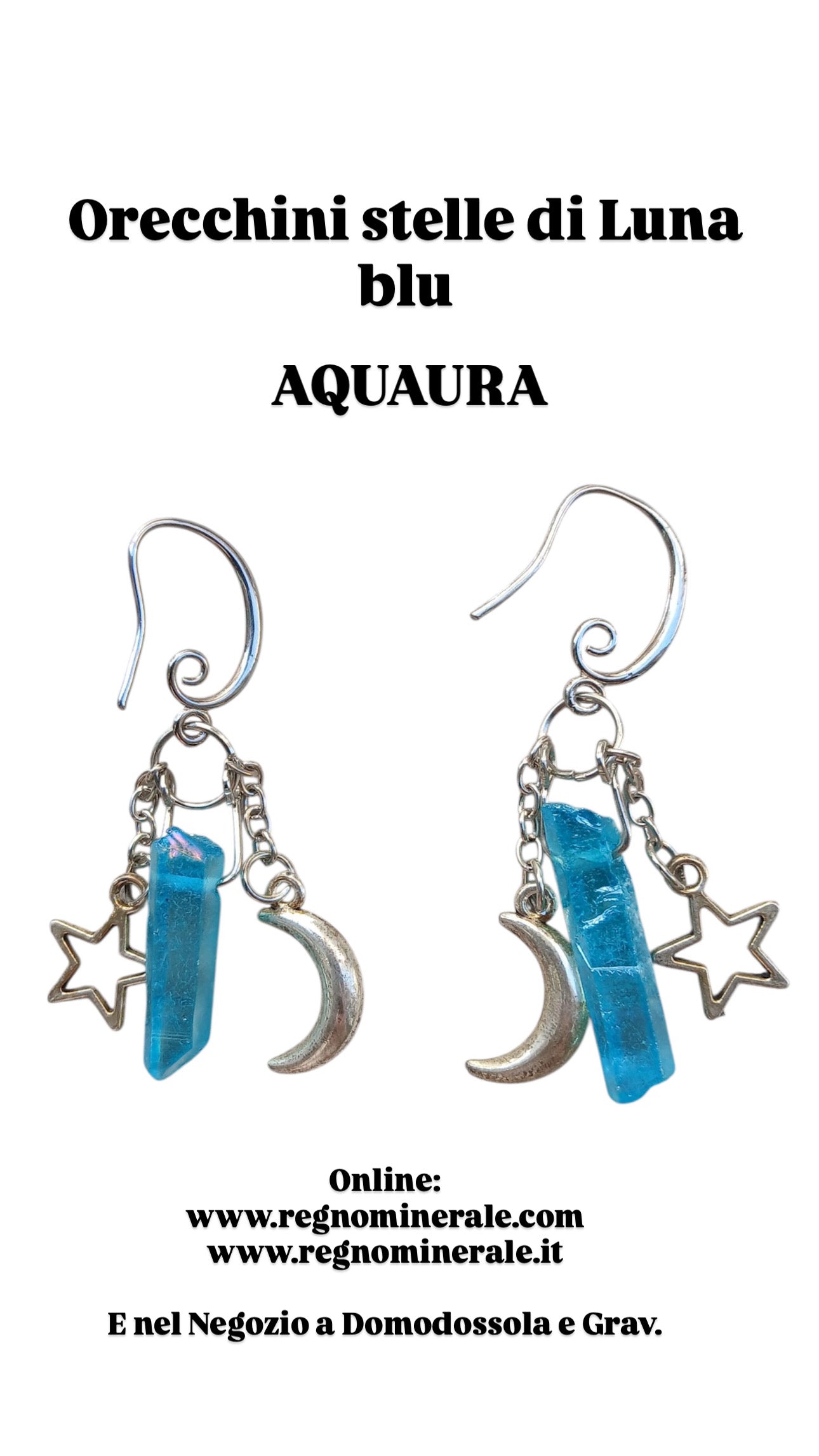 Orecchini stelle di Luna
blu
AQUAURA