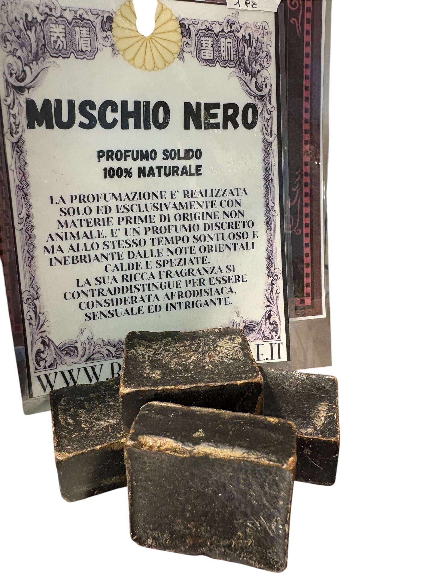 Muschio nero ~ profumo solido