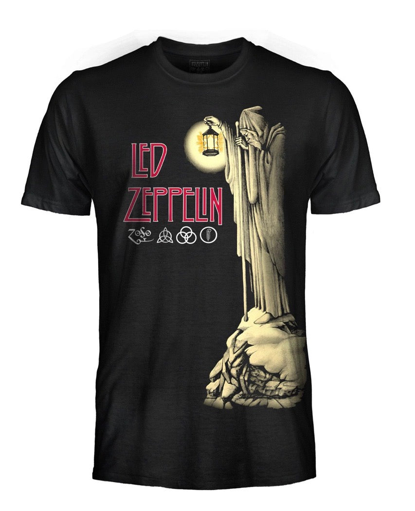 T-shirt LED ZEPPELIN - lanterna