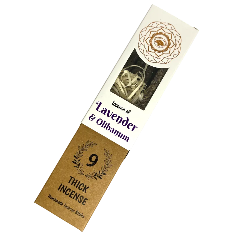 Incenso 1 bastoncino di Erbe di LAVANDA E OLIBANO