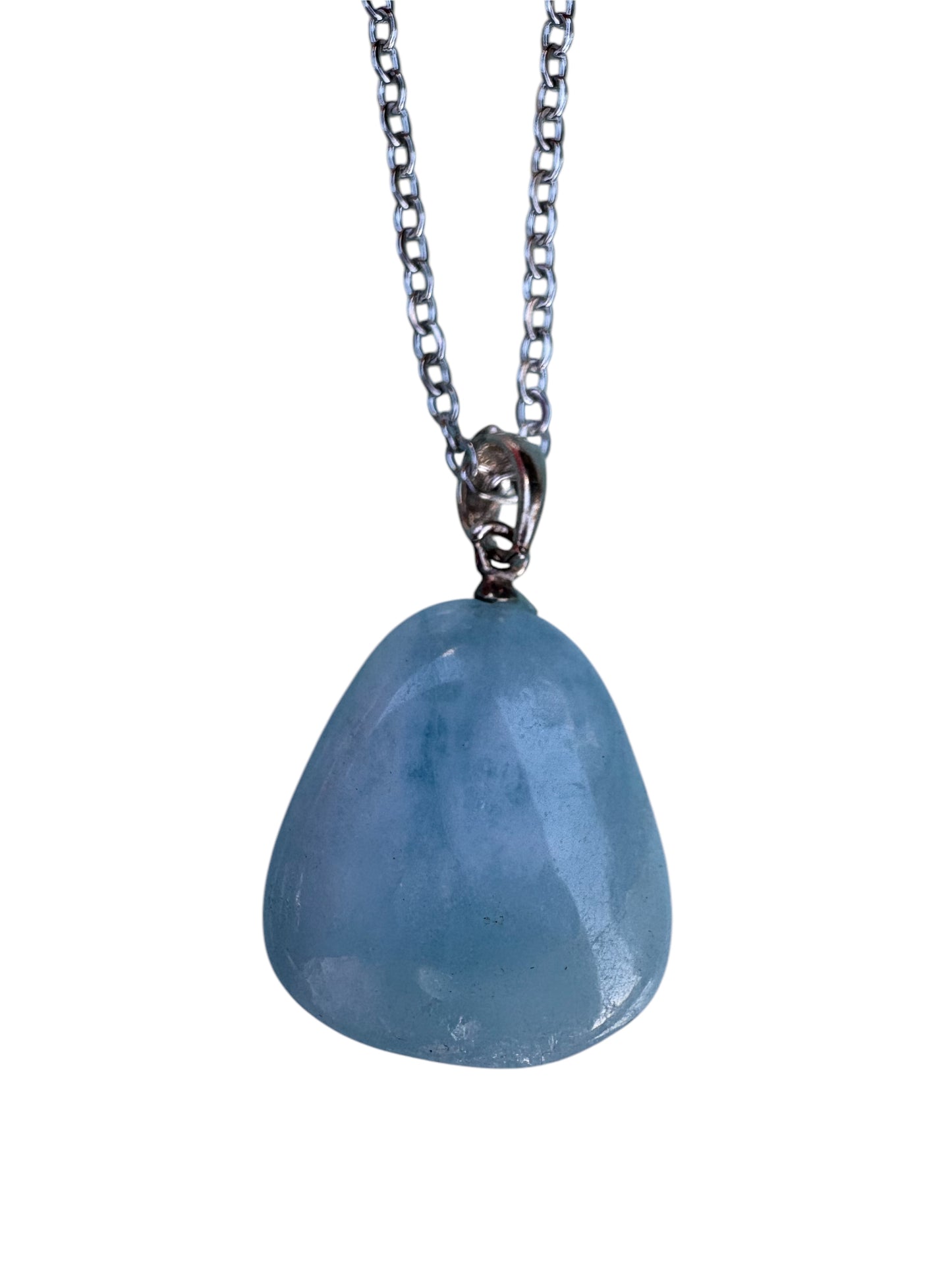 Acquamarina ciondolo in argento 925