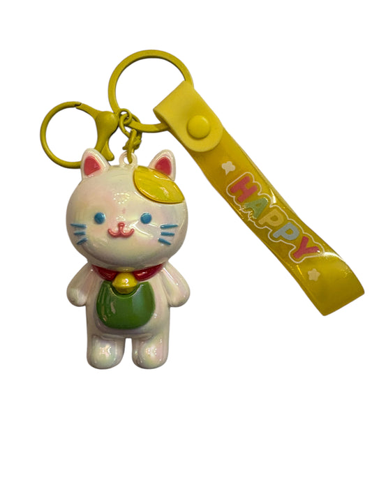 Portachiavi Gatto giallo