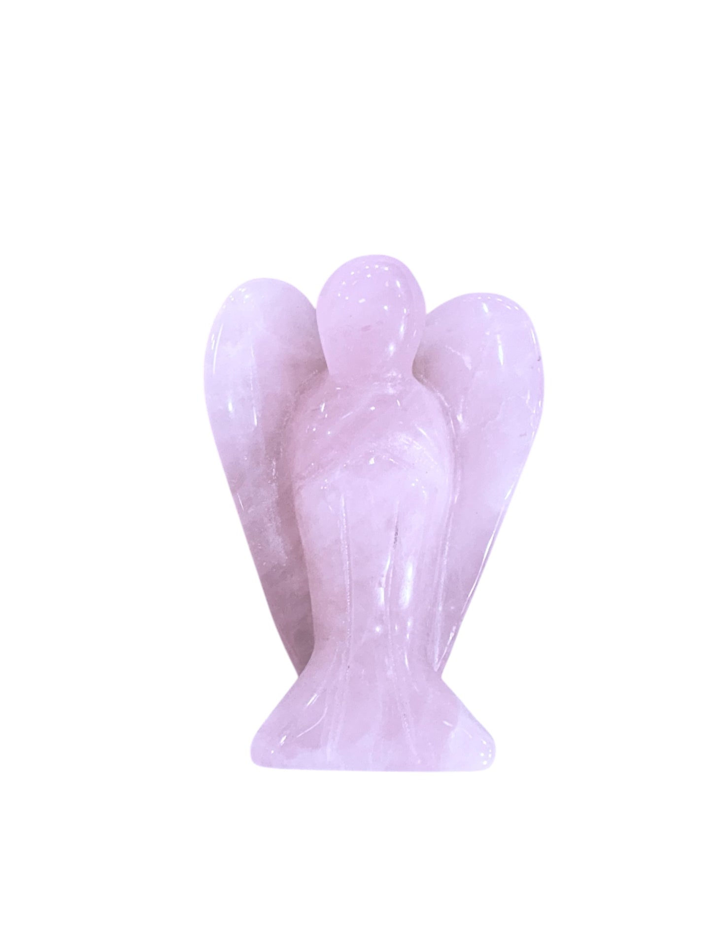 Angelo in Quarzo Rosa - sagoma