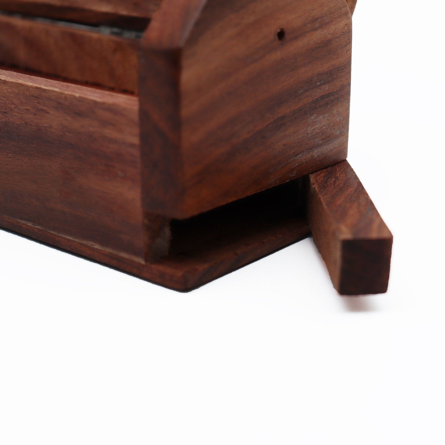 Porta Incenso / Brucia Incenso / Cono - Box in legno con contenitore *BUDDHA*