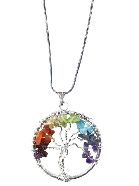 Collana Albero della Vita con i 7 Chakra