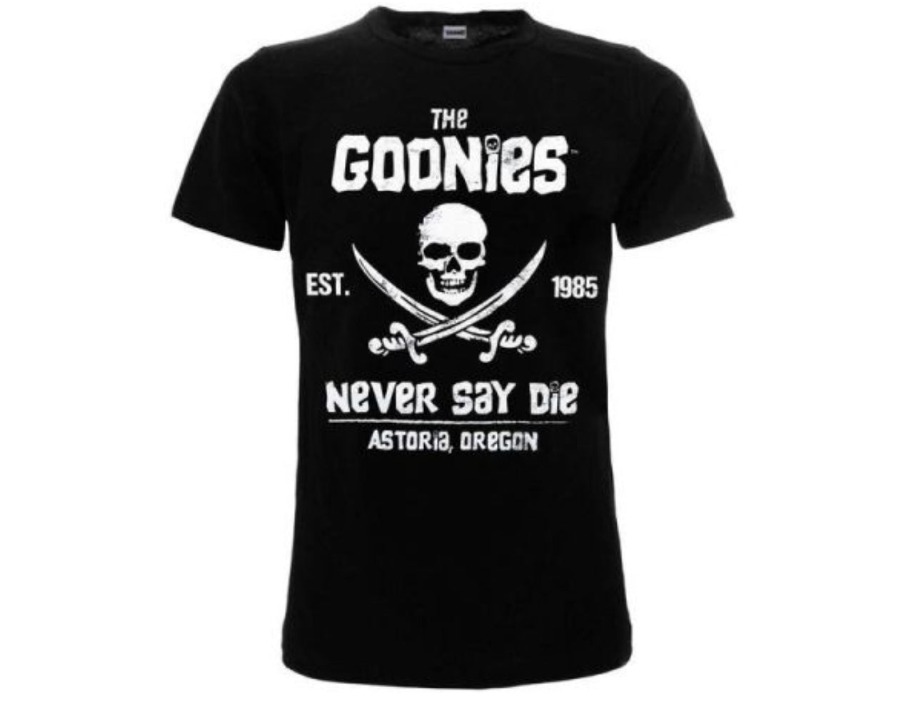 Goonies nera t-shirt