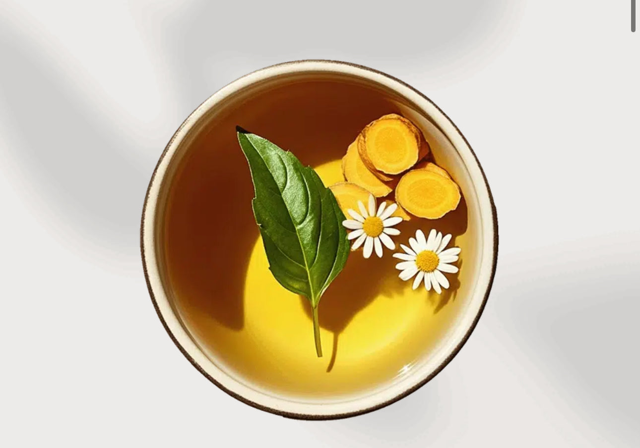 YOGI TEA Te Bianco con Aloe Vera
(INFUSO AYURVEDICO DI ERBE CON BASILICO, CURCUMA, FIORI DI CAMOMILLA)