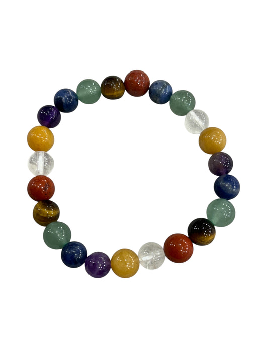 7 Chakra Bracciale 8mm