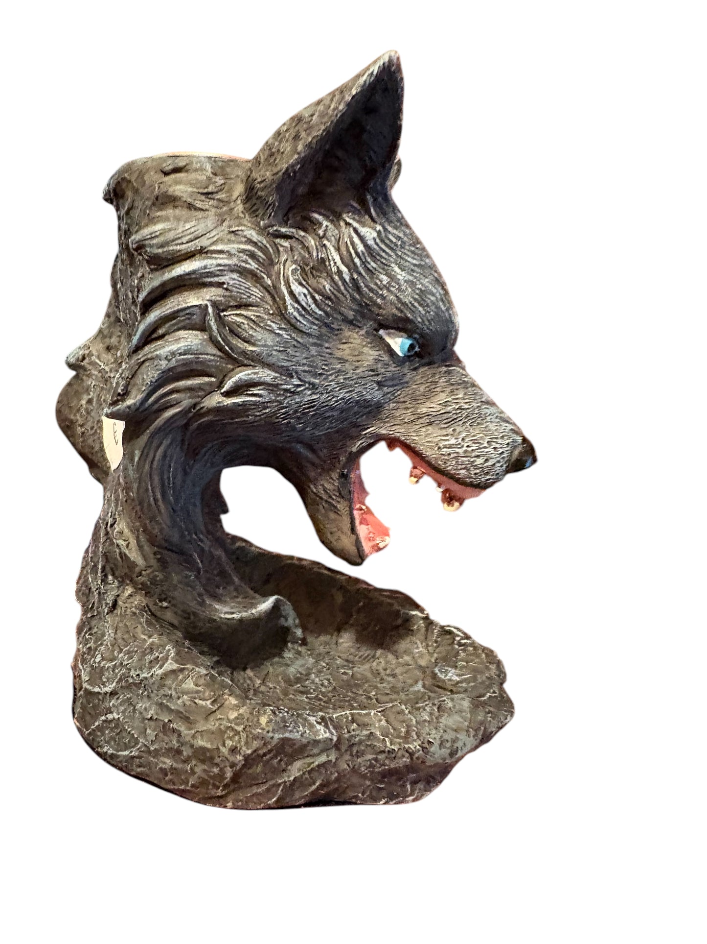 Brucia incenso Lupo nero 11,5 cm