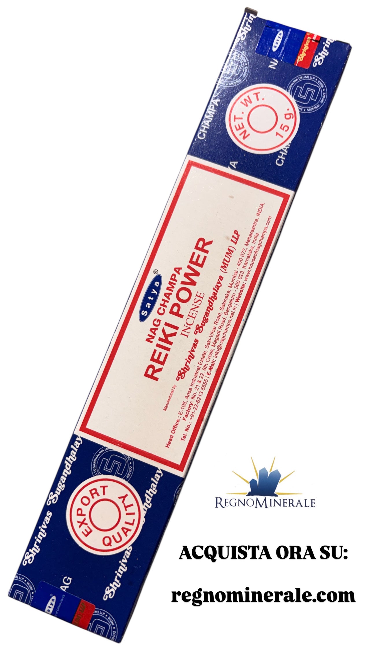 Incenso SATYA REIKI POWER “Potere del Reiky”