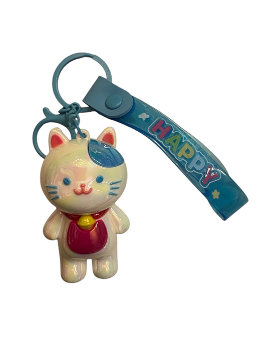 Portachiavi Gatto azzurro