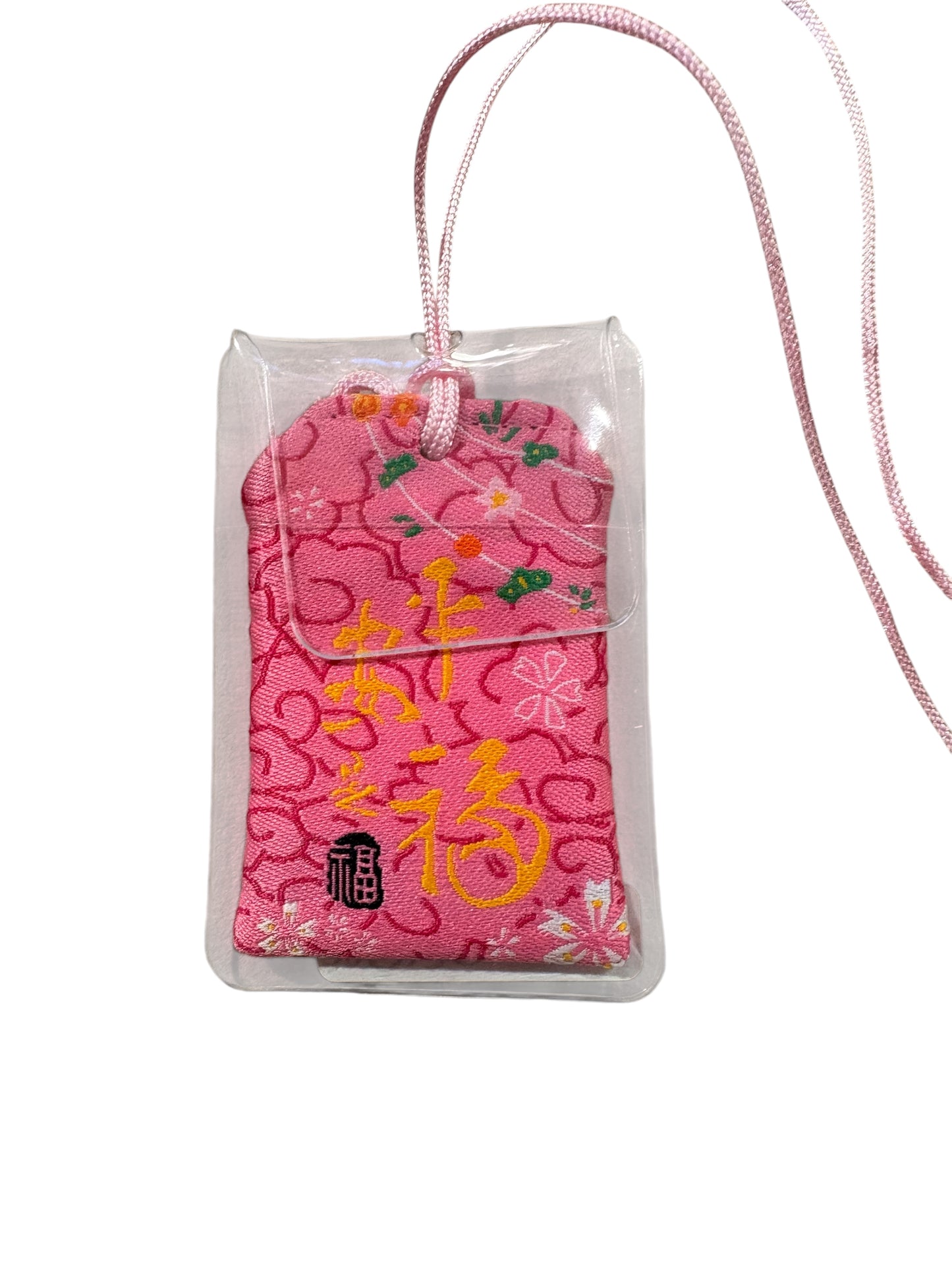 Omamori rosa Maneki Neko “PROTEZIONE”