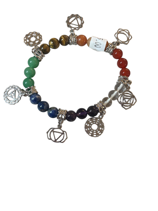 Bracciale Chakra con i simboli