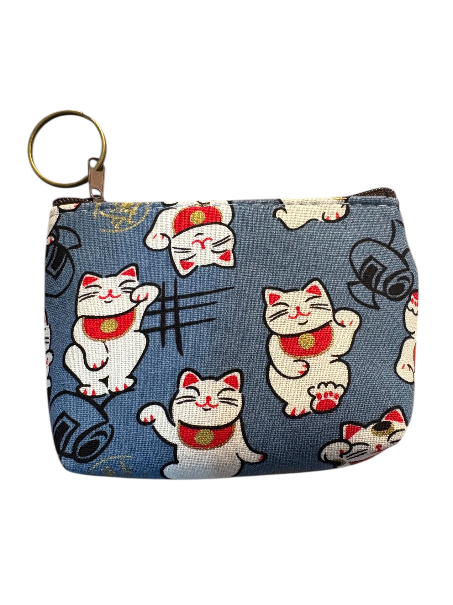 Borsellino Gatto MANEKI NEKO Azzurro