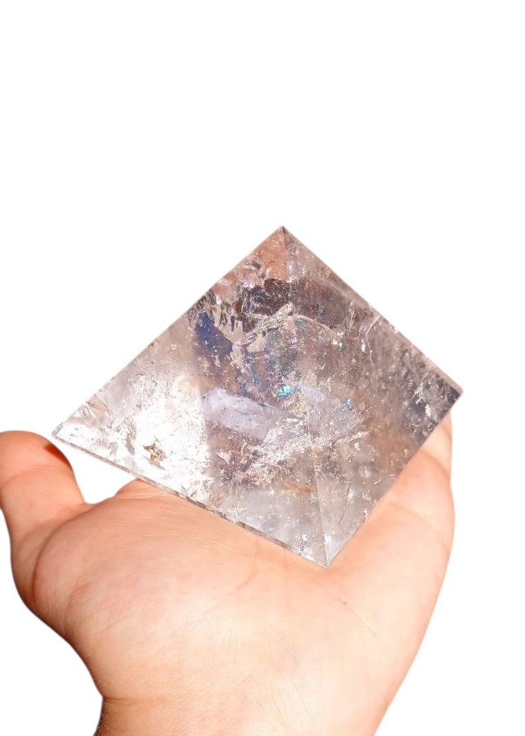 Piramide di Cristallo di Rocca - larga 7,5cm