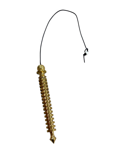 Pendolo Iside con testimone in ottone