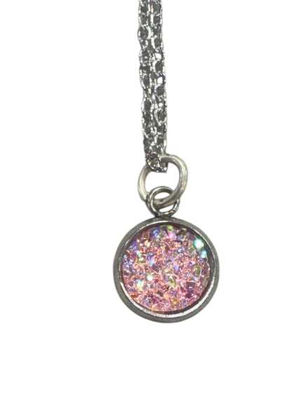 Collana drusette colorate
