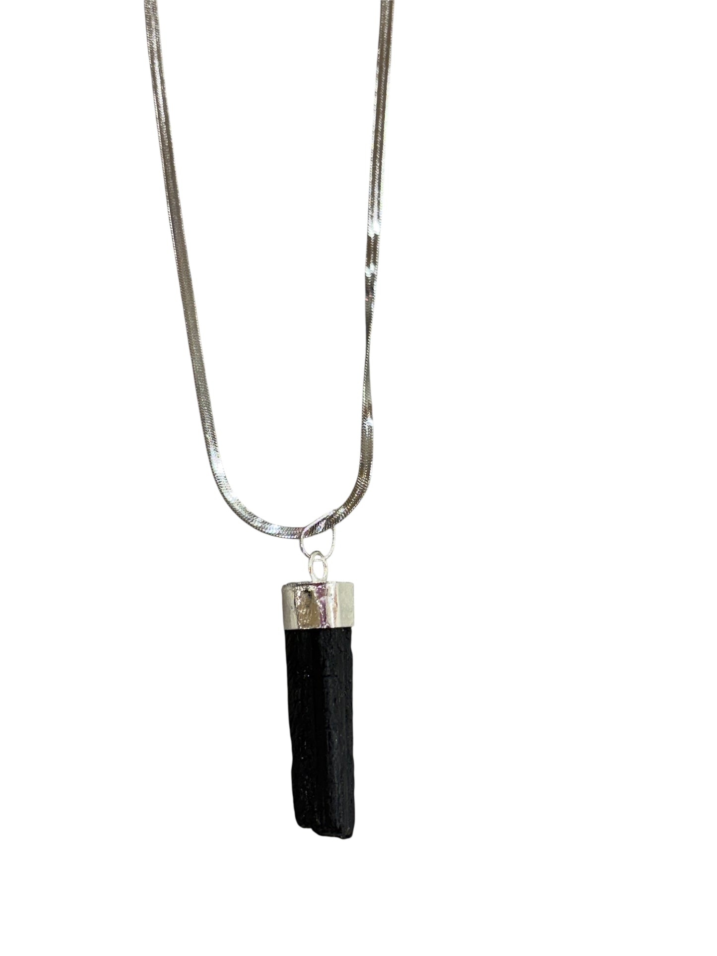 Collana Tormalina nera grezza PROTEZIONE