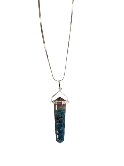 Collana Orgonite di
Acquamarina a punta