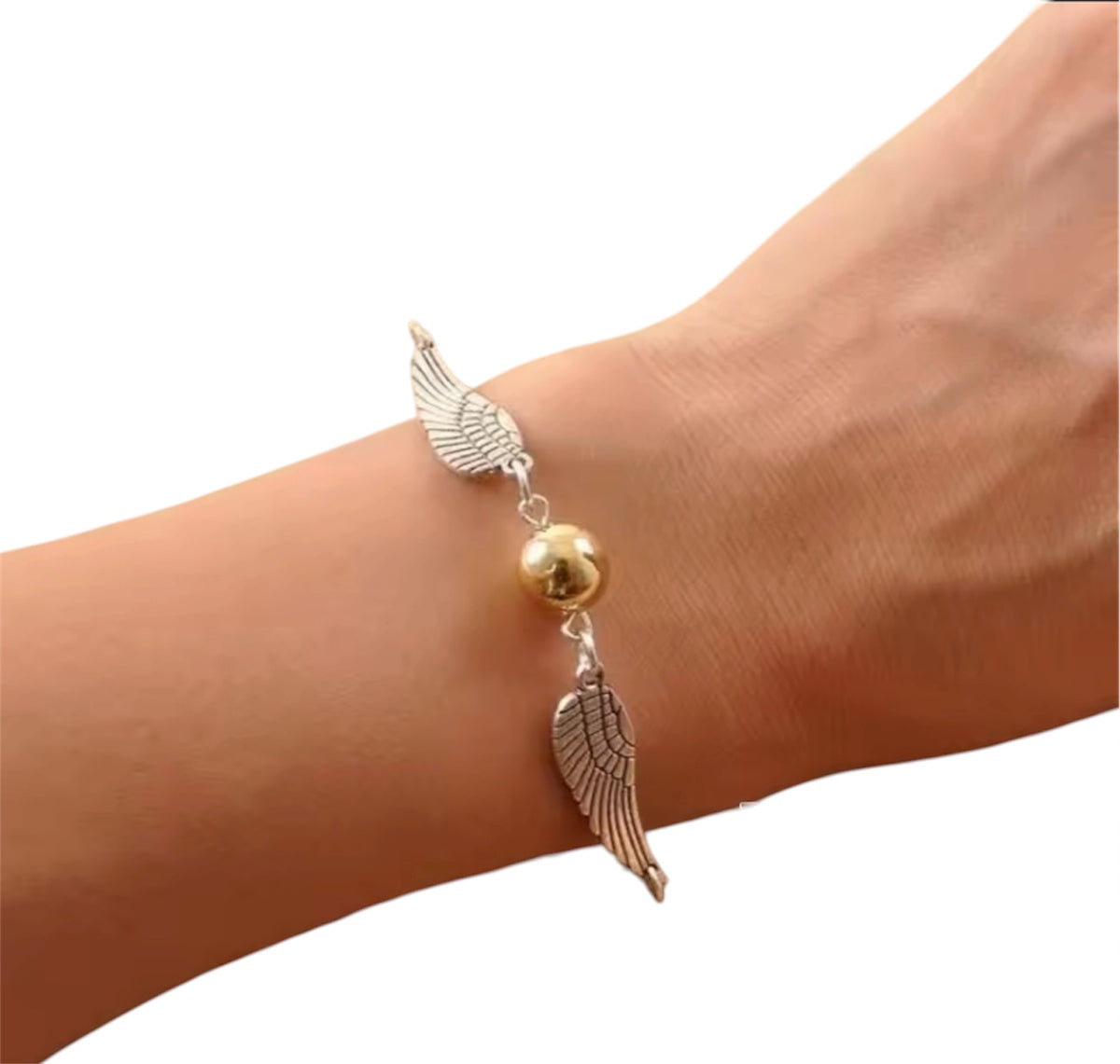 Bracciale boccino con ali
