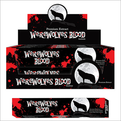 Incenso bastoncino: Sangue dei lupi mannari “Werewolves Blood”