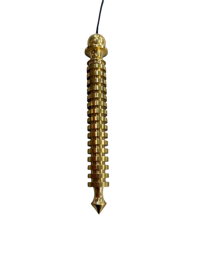 Pendolo Iside con testimone in ottone