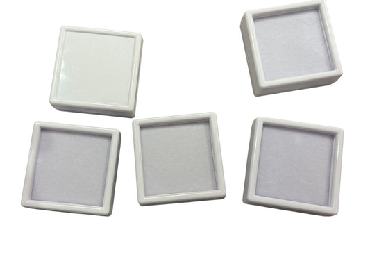 Scatolina per minerali da collezione 4x4cm
