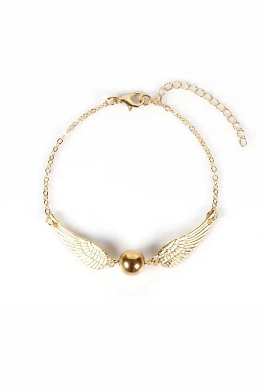 Bracciale boccino con ali