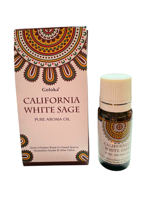 CALIFORNIA WHITE SAGE   *SALVIA BIANCA DELLA CALIFORNIA* - Olio essenziale per diffusore