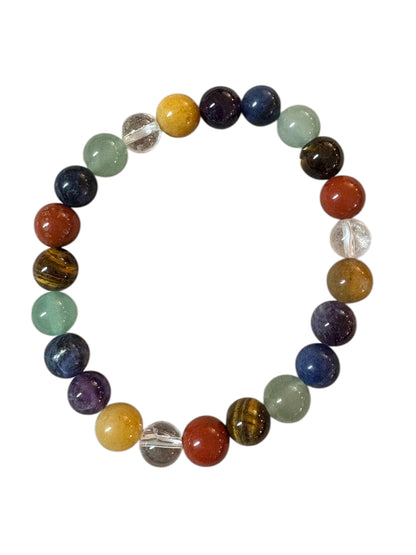 7 Chakra Bracciale 8mm