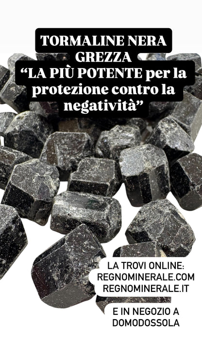 Tormalina nera - grezza