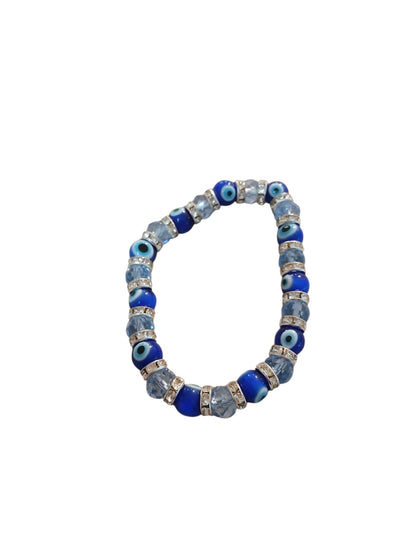 Bracciale azzurro OCCHIO DI ALLAH “Protezione”