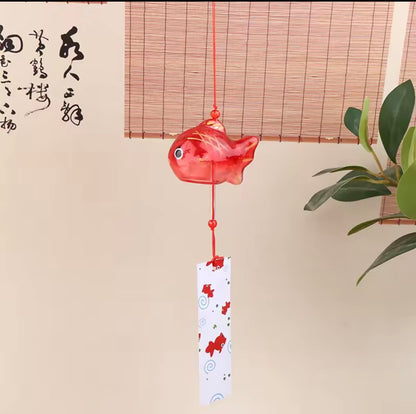 Campanellino al vento Giapponese FURIN - PESCE ROSSO
