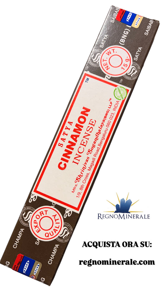 Incenso SATYA CINNAMON “Cannella”