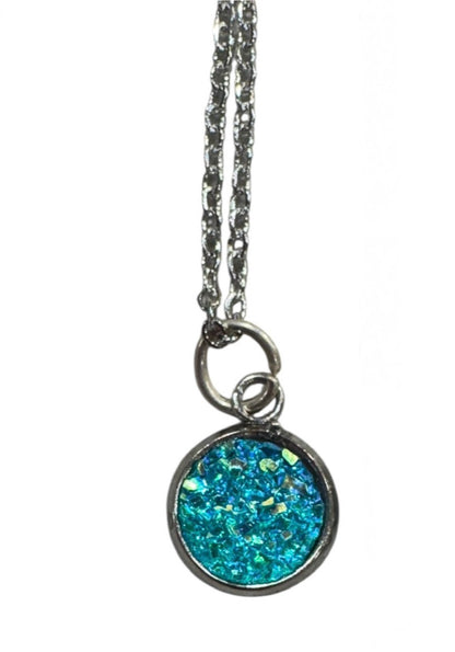 Collana drusette colorate