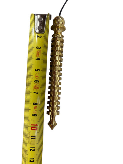 Pendolo Iside con testimone in ottone