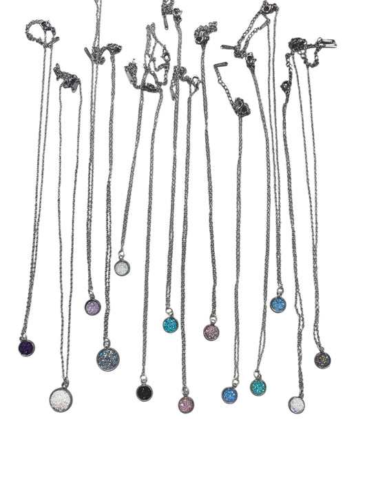 Collana drusette colorate