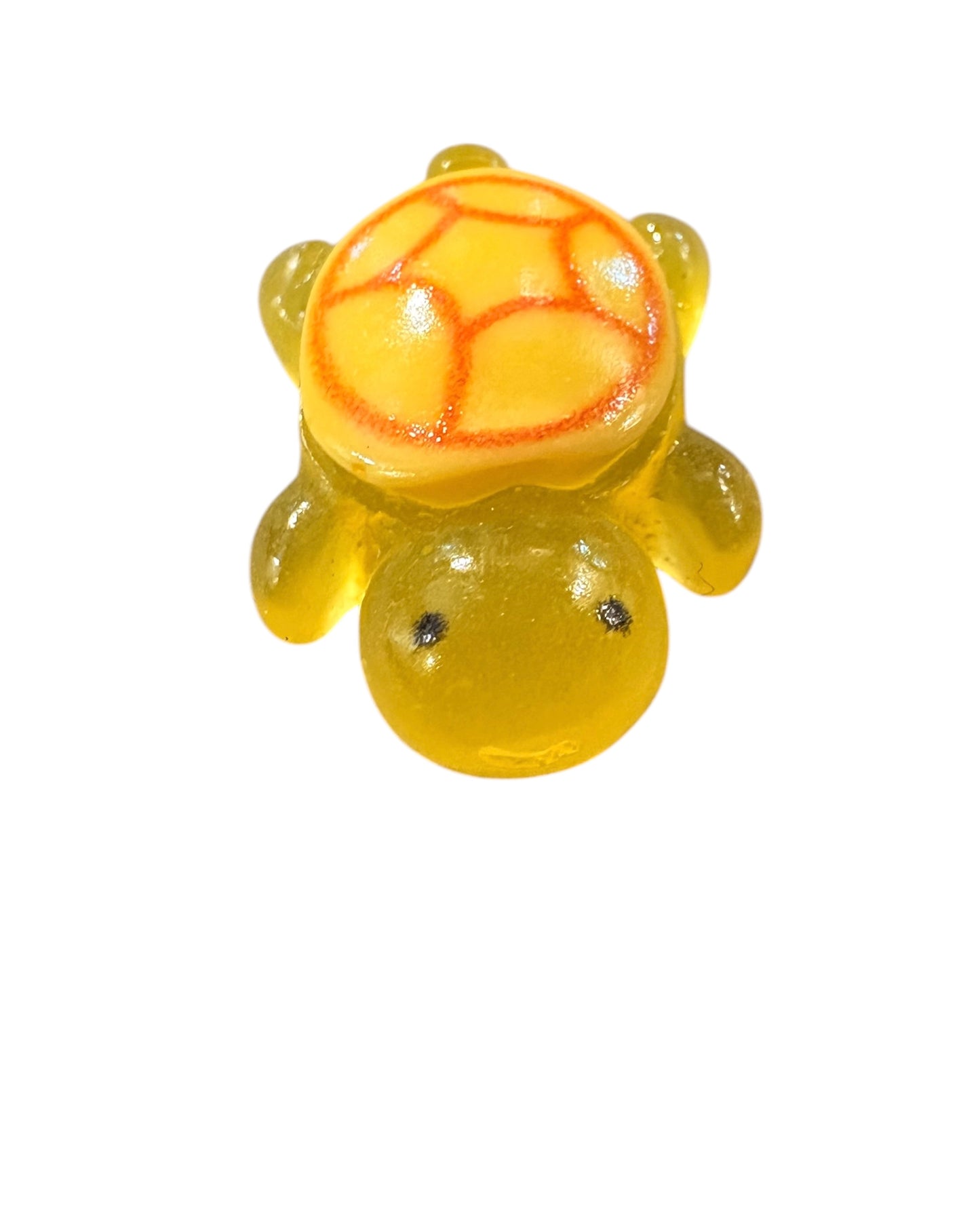 Tartaruga piccola Giallo 2cm (si illumina al buio)