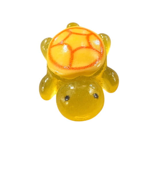 Tartaruga piccola Giallo 2cm (si illumina al buio)