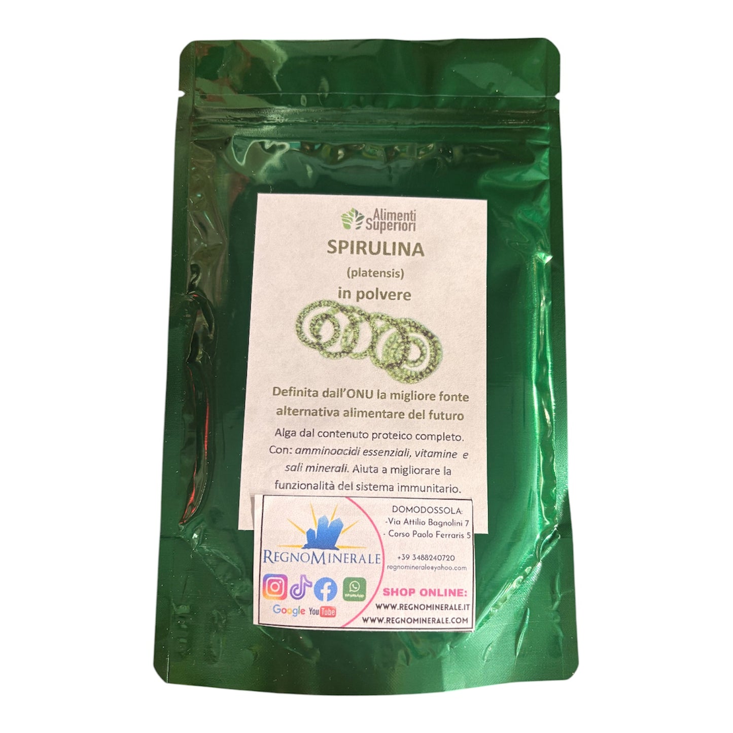 SPIRULINA - polvere