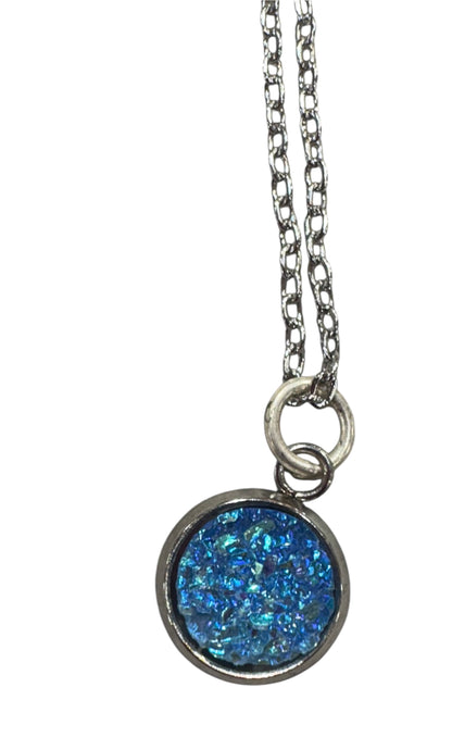 Collana drusette colorate